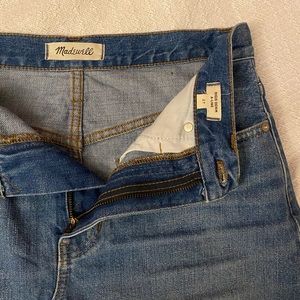 Madewell Rigid Denim Mini Skirt